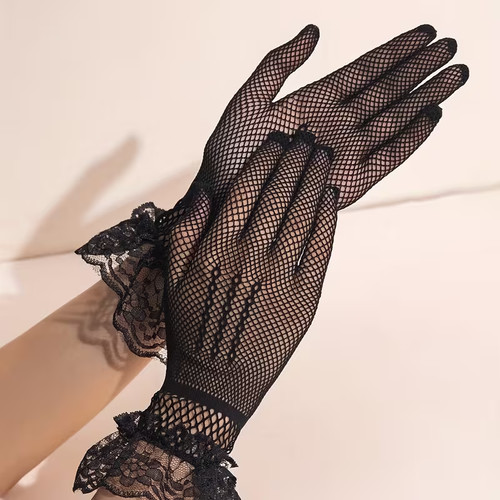 Damen netz handschuhe - damen,