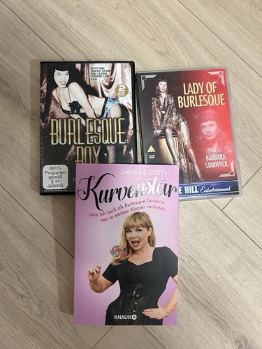 Burlesque set dvd - set, buch