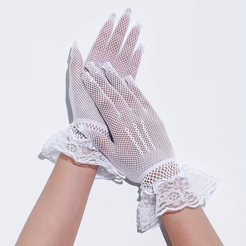 Damen netz handschuhe - damen,