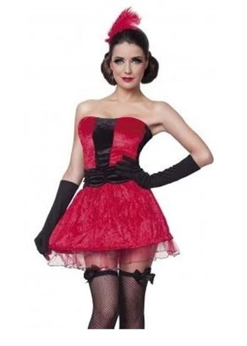 Damen kostüm burlesque can - "burlesque",