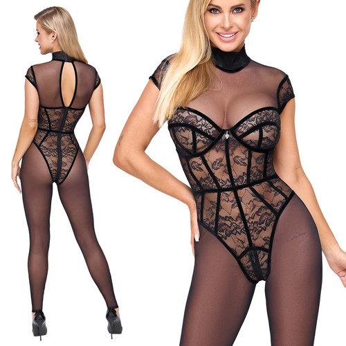 Overall damen transparent - overall,
