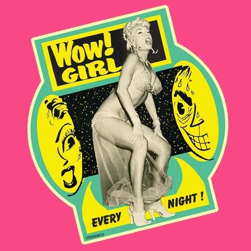 Wow girl 50s 60s - wow!,