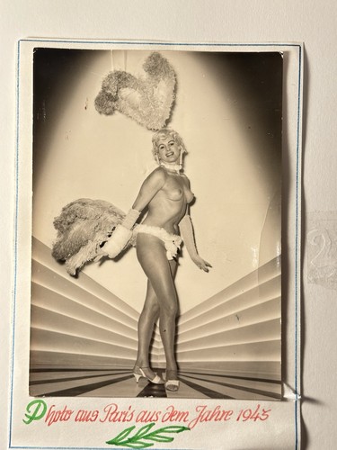 Original paris cabaret pinup - cabaret,