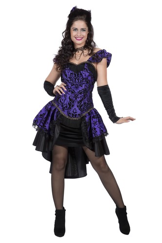 Burlesque kleid lila - burlesque-kleid,