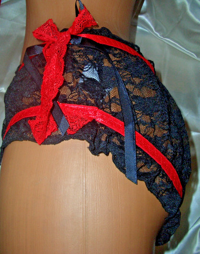 Sexy burlesque sissy rüschen - sexy,